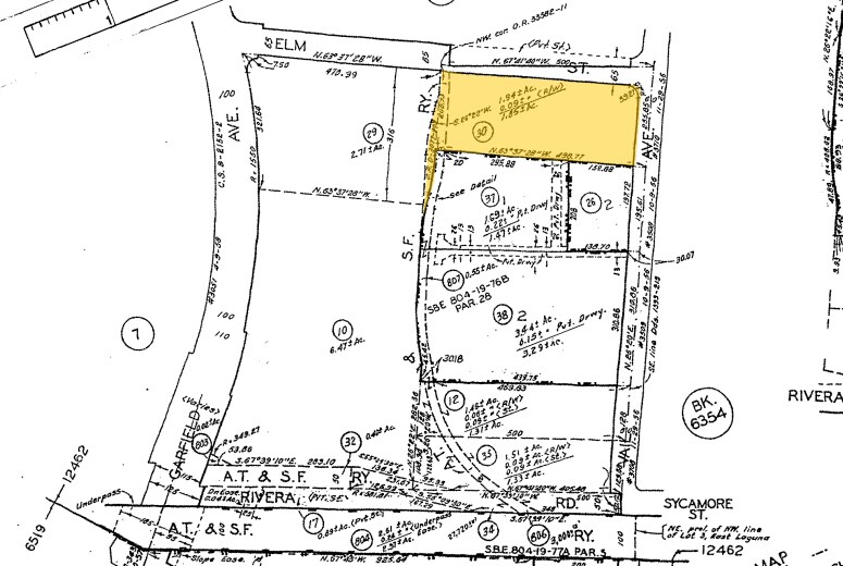 2915-2917 S Vail Ave, Commerce, CA à louer - Plan cadastral – Image 2 sur 2