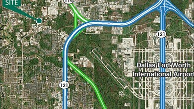 1070 S Kimball Ave, Southlake, TX - VUE AÉRIENNE vue de carte