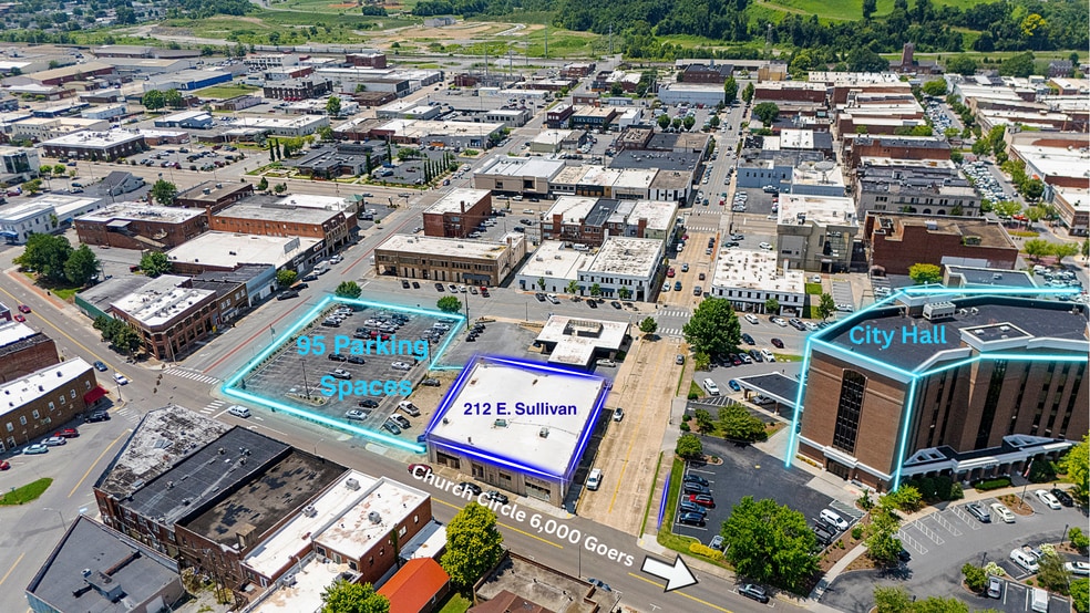 212 E Sullivan St, Kingsport, TN à vendre - Photo de l’immeuble – Image 3 sur 18