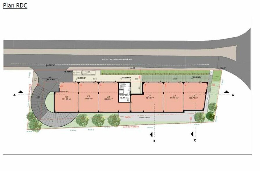 Local d’activités dans Limas à louer - Plan d’étage – Image 3 sur 7