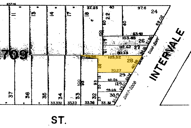 877 Intervale Ave, Bronx, NY à vendre - Plan cadastral – Image 2 sur 3