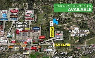 Plus de détails pour 7116 Franklin rd, Cranberry Township, PA - Terrain à vendre
