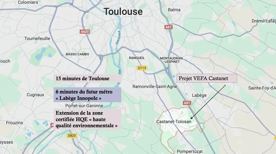 Rue Des Transports, Castanet-Tolosan à vendre - Photo de l’immeuble – Image 2 sur 6