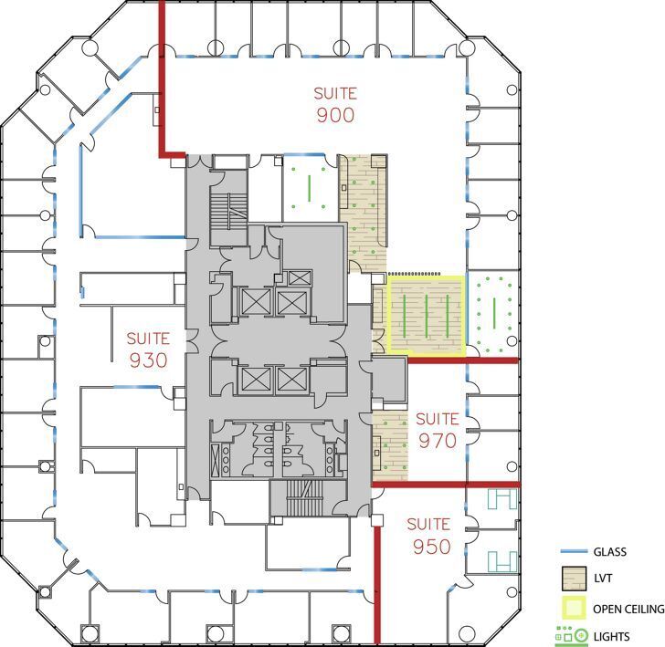 18100 Von Karman Ave, Irvine, CA à louer Plan d’étage– Image 1 sur 5