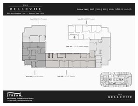 2323 S Shepherd Dr, Houston, TX à louer Plan d’étage– Image 2 sur 2