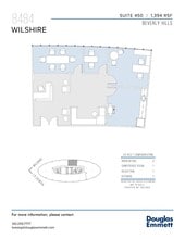 8484 Wilshire Blvd, Beverly Hills, CA à louer Plan d’étage– Image 1 sur 1