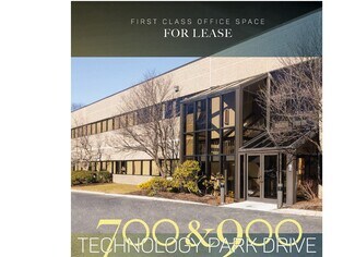 Plus de détails pour 700 & 900 Technology Park Dr, Billerica, MA - Bureau, Local d'activités à louer