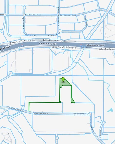 Pinnacle Park- SEQ of I-30 & Cockrell Hill Rd, Dallas, TX à vendre - Plan cadastral – Image 2 sur 2