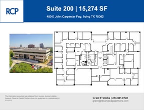 450 E John Carpenter Fwy, Irving, TX à louer Plan d’étage– Image 1 sur 1