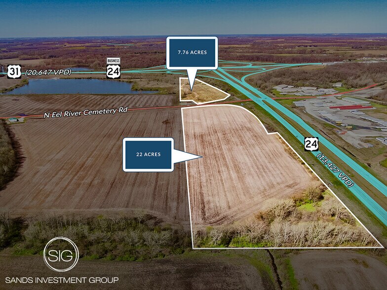SEC of US-31 & US-24, Peru, IN à vendre - Photo de l’immeuble – Image 1 sur 4