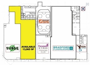 212-216 Newbury St, Peabody, MA à louer Plan d’étage– Image 1 sur 1