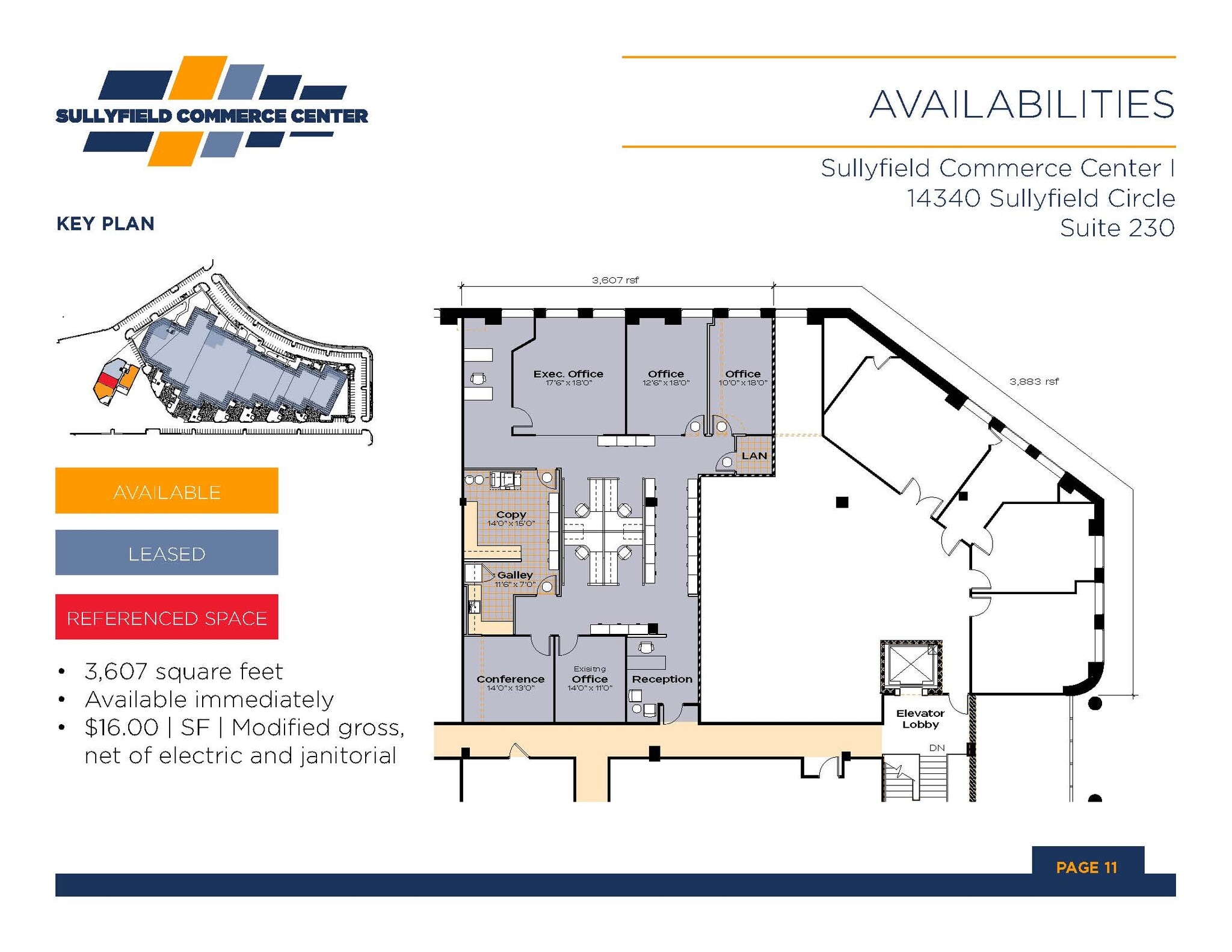 14340-14370 Sullyfield Cir, Chantilly, VA à louer Plan d’étage– Image 1 sur 1