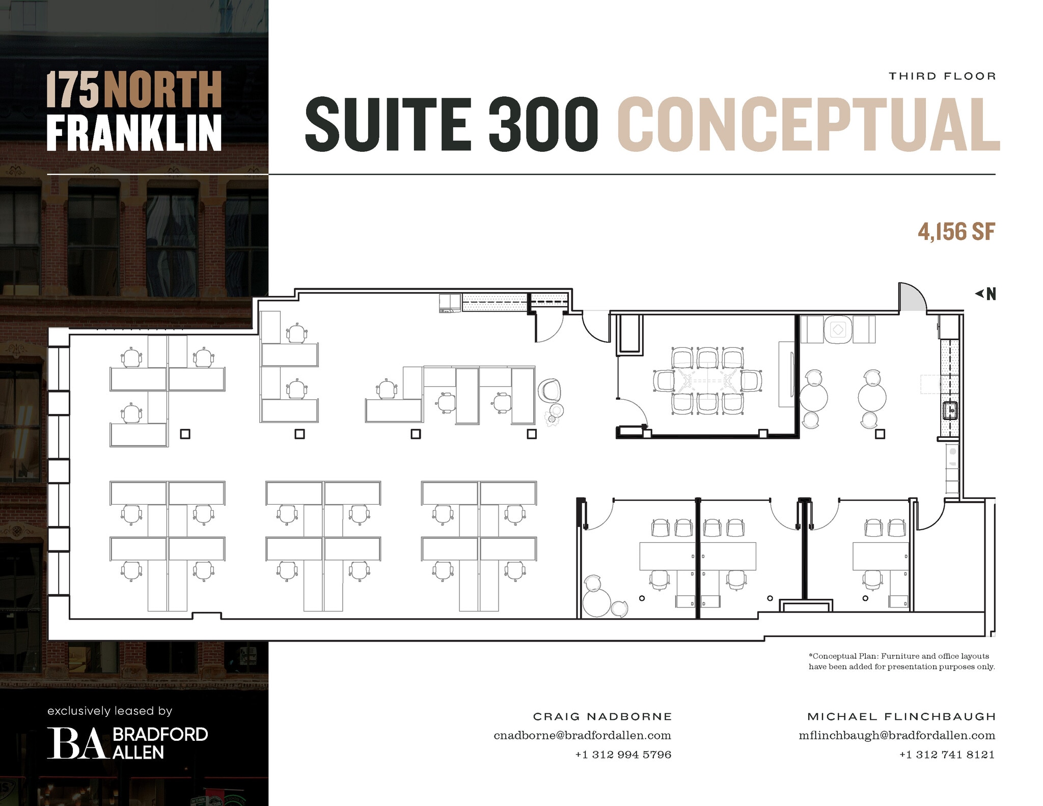 175 N Franklin St, Chicago, IL à louer Plan d’étage– Image 1 sur 13