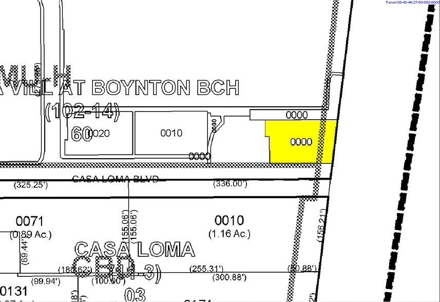 100 NE 6th St, Boynton Beach, FL à vendre - Plan cadastral – Image 2 sur 7