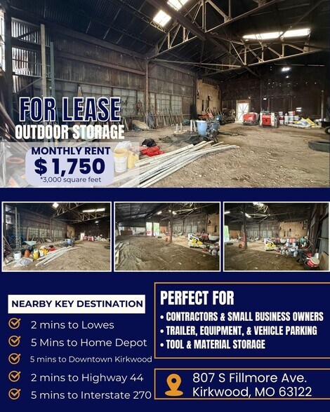 807 S Fillmore Ave, Kirkwood, MO à louer - Photo de l’immeuble – Image 3 sur 3