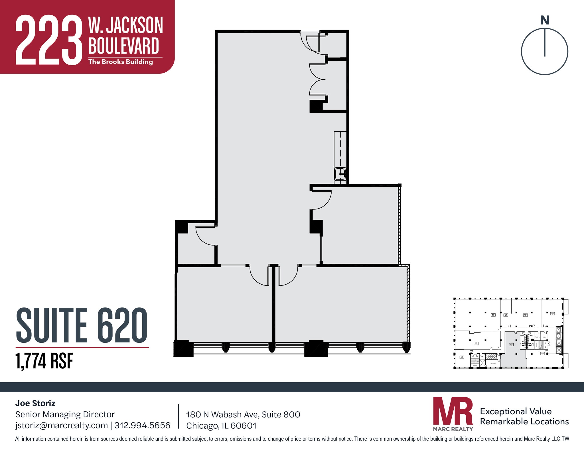 223 W Jackson Blvd, Chicago, IL à louer Photo intérieure– Image 1 sur 1