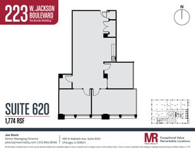 223 W Jackson Blvd, Chicago, IL à louer Photo intérieure– Image 1 sur 1
