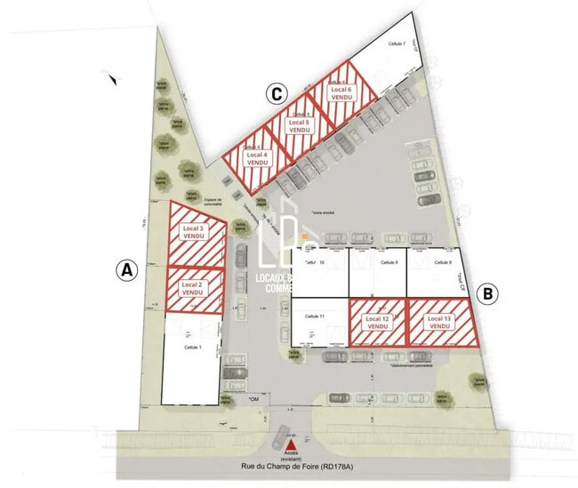 Plus de détails pour Local d’activités à vendre