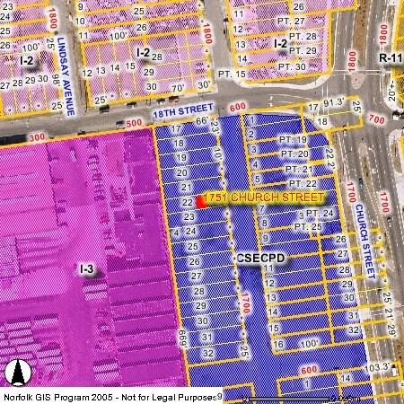 1751 Church St, Norfolk, VA à vendre - Plan cadastral – Image 3 sur 3