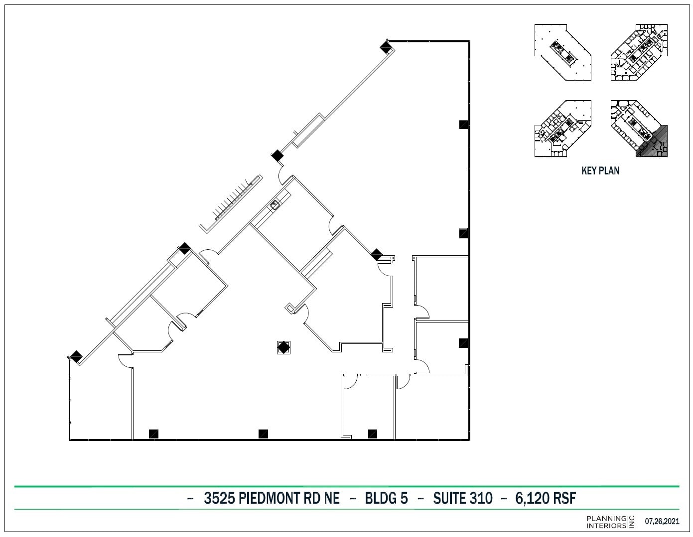 3495 Piedmont Rd NE, Atlanta, GA à louer Plan d’étage– Image 1 sur 1