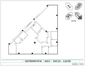 3495 Piedmont Rd NE, Atlanta, GA à louer Plan d’étage– Image 1 sur 1