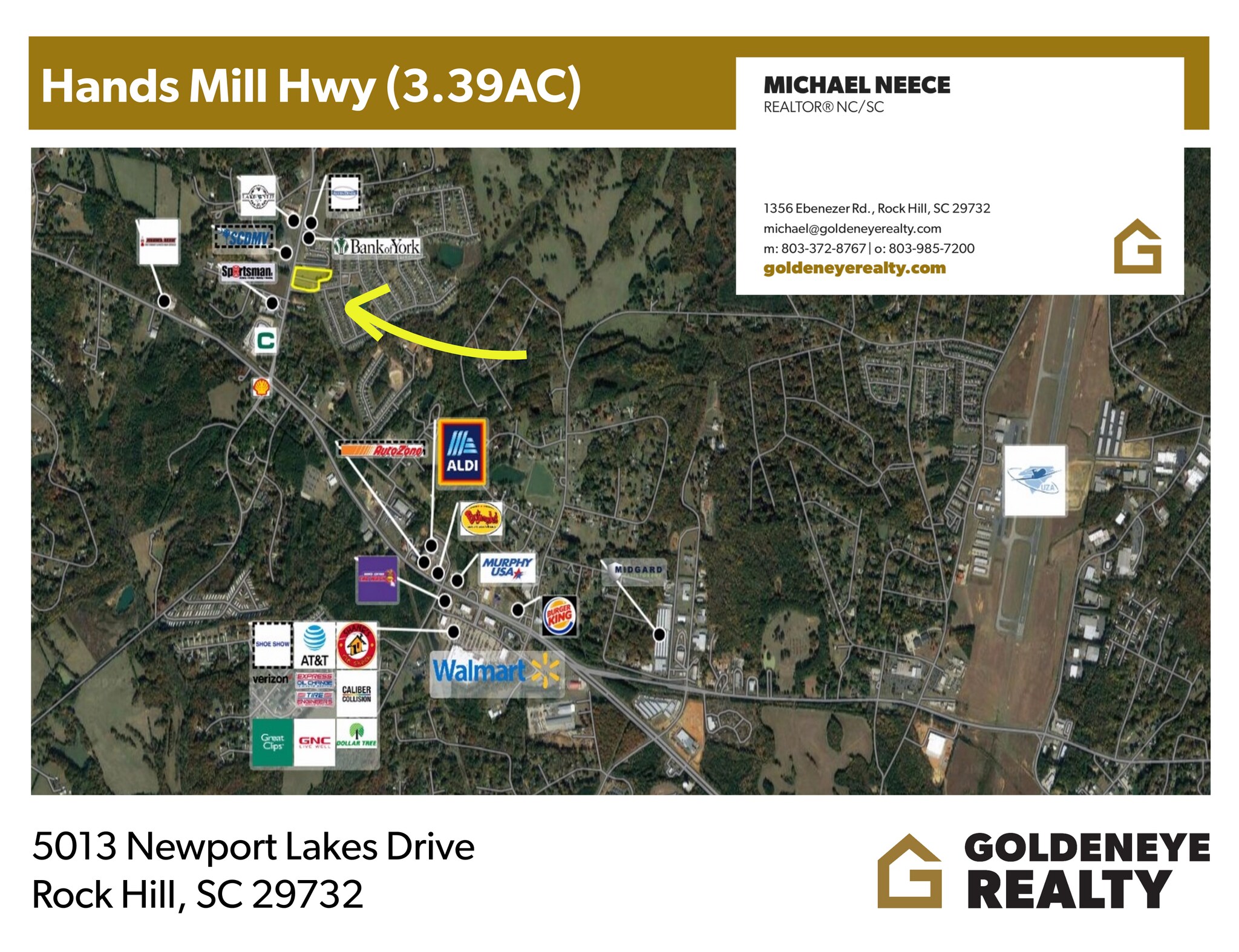 5013 Newport Lakes Drive, Rock Hill, SC à vendre Photo principale– Image 1 sur 8