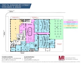 1501 N Kingsbury St, Chicago, IL à louer Plan d’étage– Image 1 sur 1