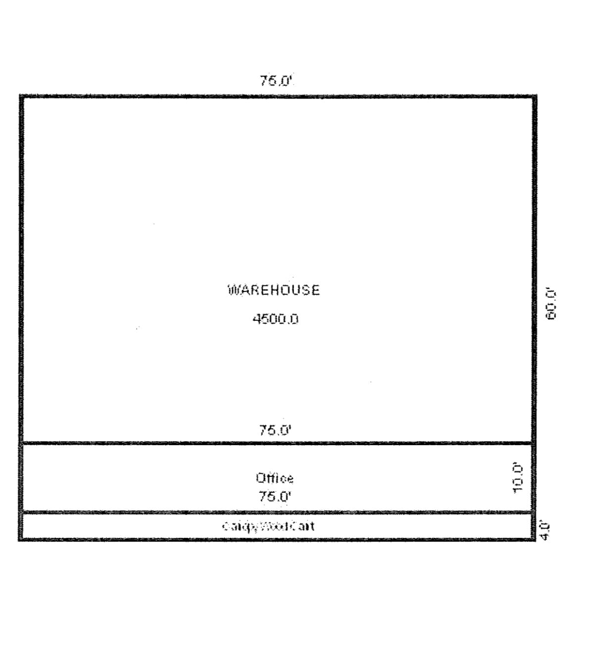 1647 Industrial blvd, Lake Havasu City, AZ à louer Plan d’étage– Image 1 sur 1
