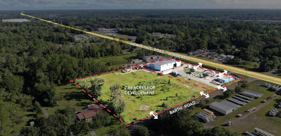 10220 New Kings Rd, Jacksonville, FL à vendre - Aérien – Image 1 sur 4