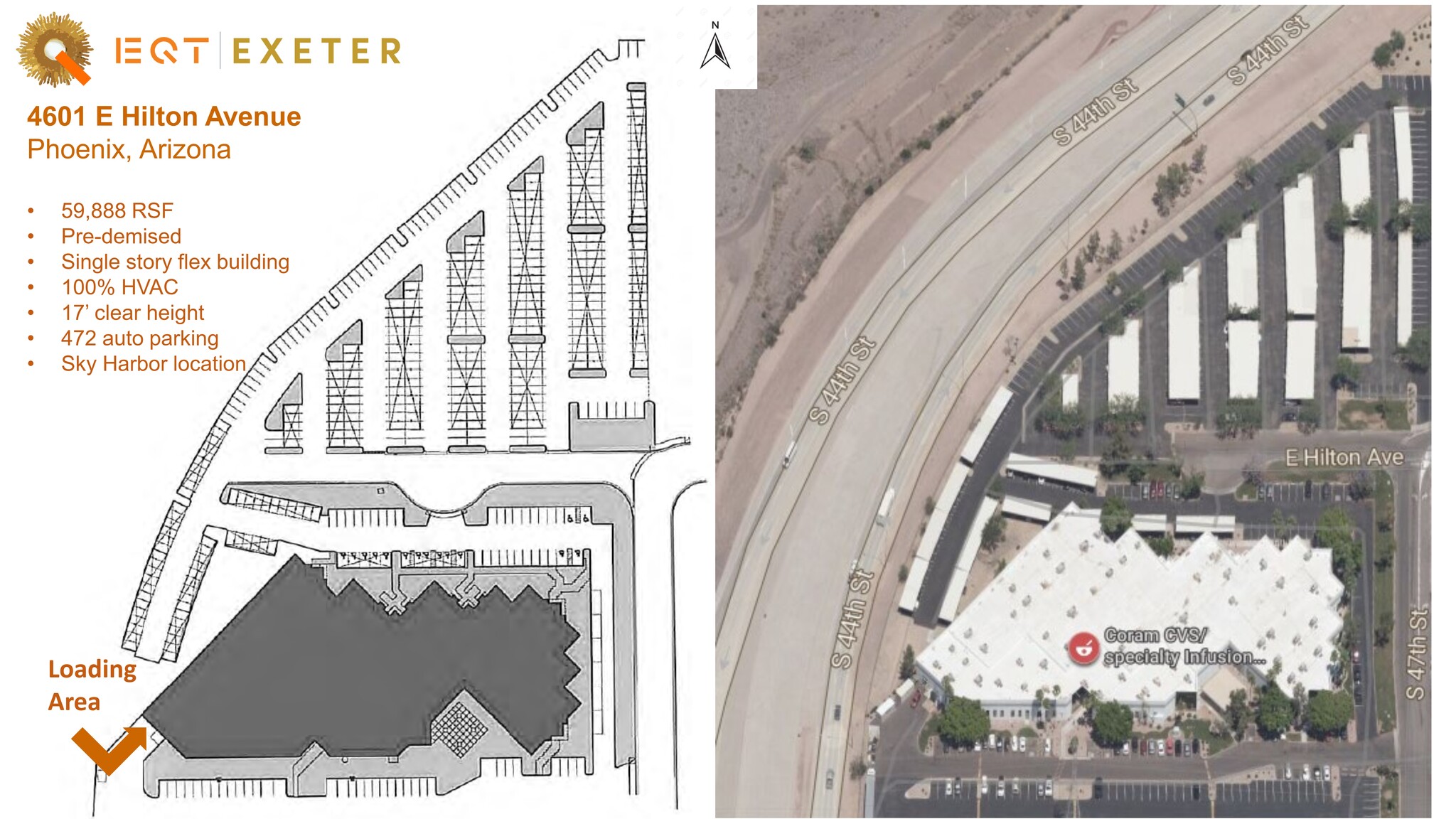 4602 E University Dr, Phoenix, AZ à louer Plan de site– Image 1 sur 1