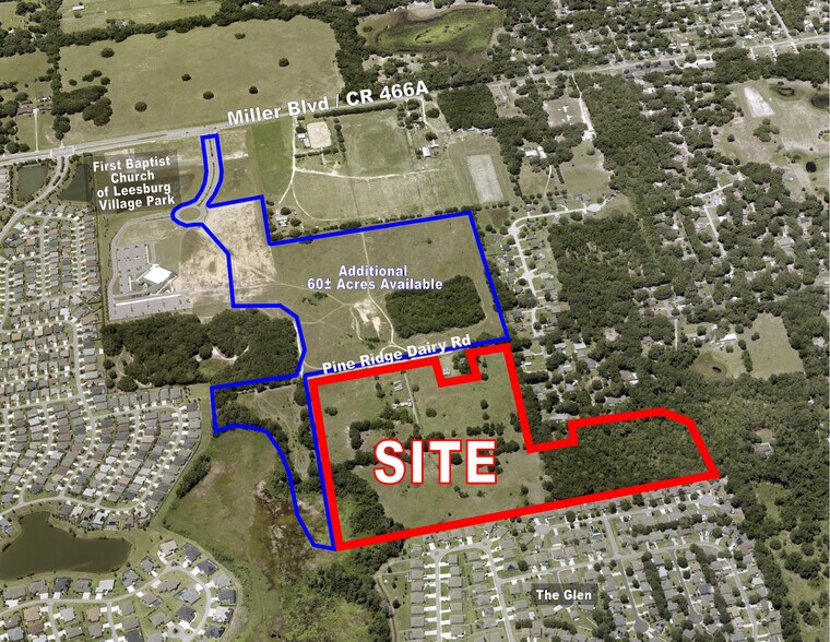 Pine Ridge Dairy Road, Fruitland Park, FL à vendre - Photo de l’immeuble – Image 1 sur 1