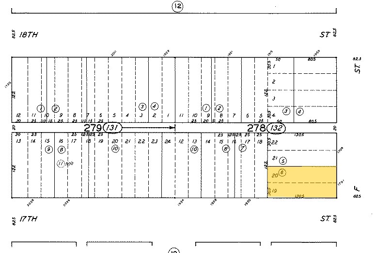 1701 F St, Bakersfield, CA à louer - Plan cadastral – Image 2 sur 41