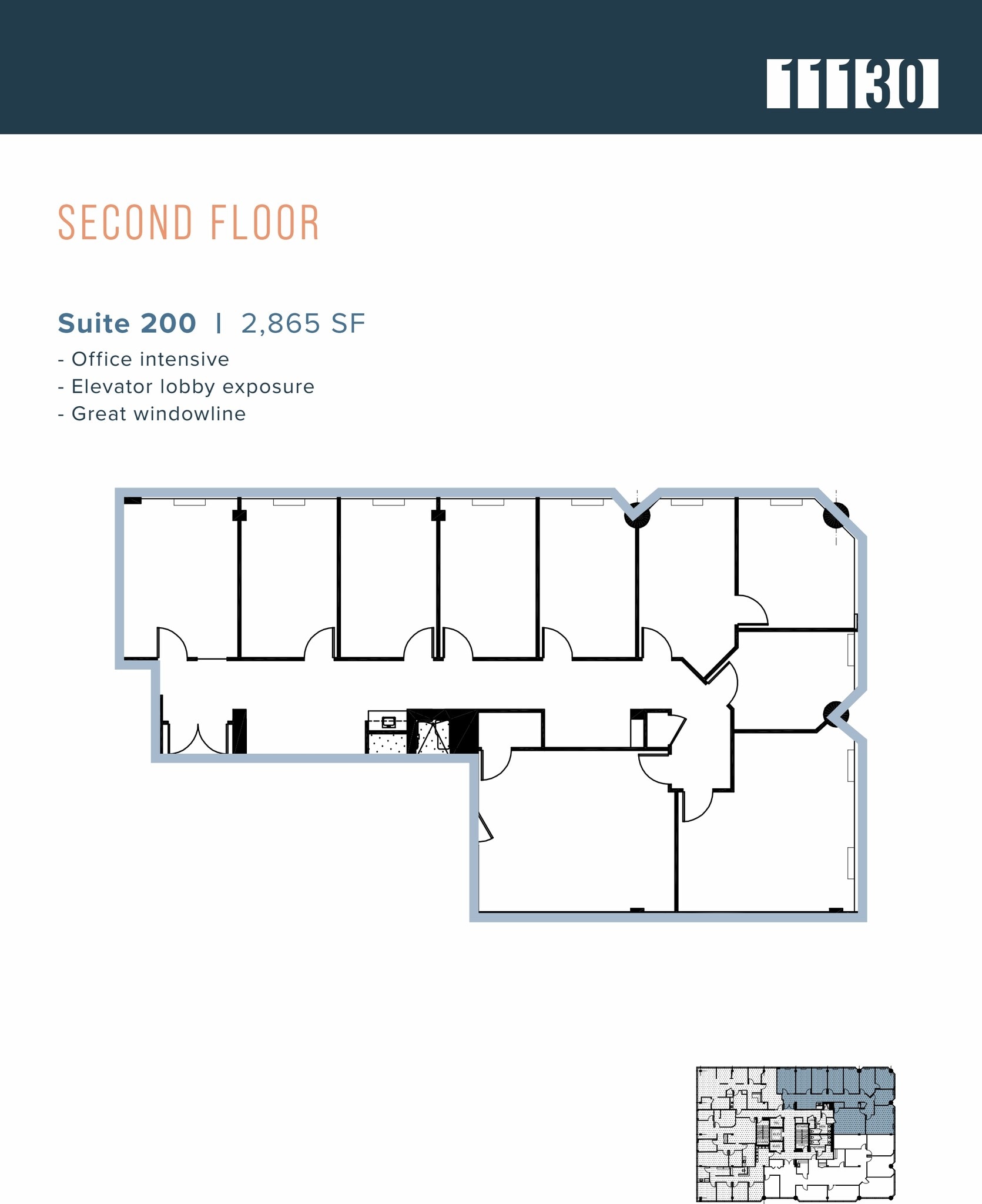 11130 Fairfax Blvd, Fairfax, VA à louer Plan d’étage– Image 1 sur 1