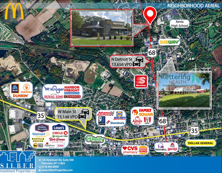 1645 N Detroit St, Xenia, OH à vendre - Photo de l’immeuble – Image 3 sur 9