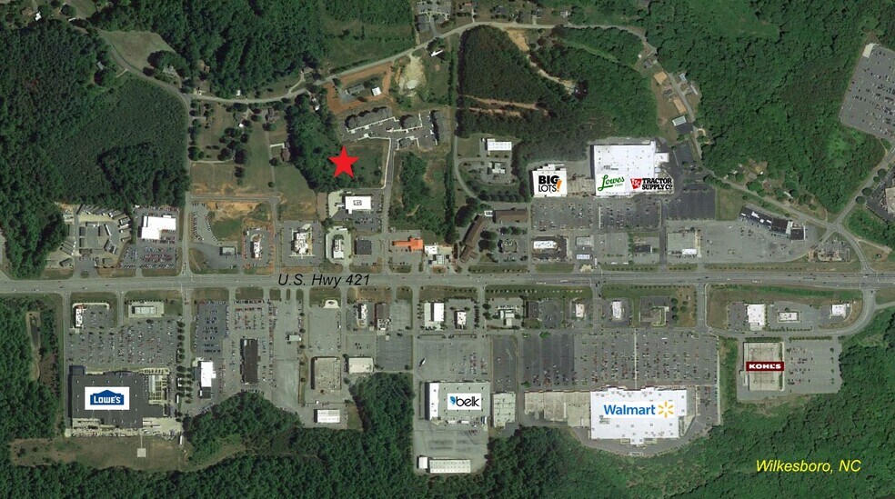 Highway 421, Wilkesboro, NC à vendre - Aérien – Image 2 sur 2
