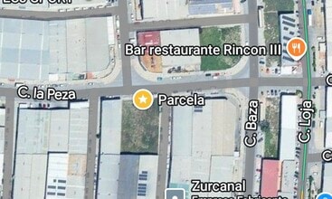 Calle la Peza, 237R, Albolote, GRA - Vue aérienne vue de carte