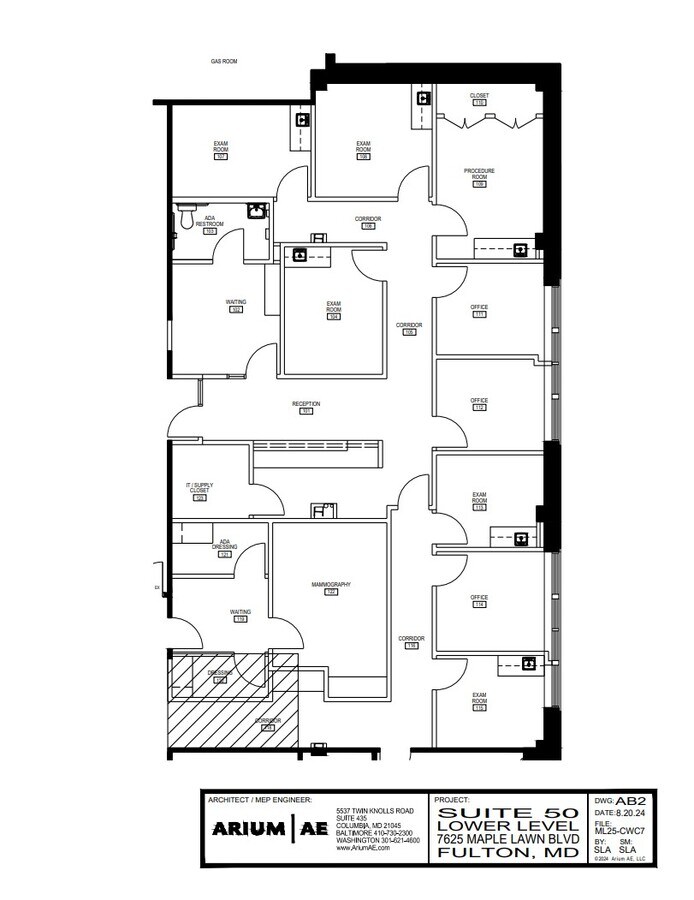 7625 Maple Lawn Blvd, Fulton, MD 20759 - Lot 50 -  - Plan d’étage - Image 1 of 9