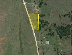 12388 US Highway 77, Paoli, OK - Vue aérienne vue de carte