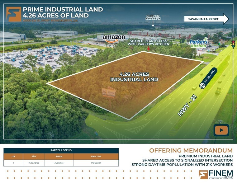 6000 HWY 21, Port Wentworth, GA à vendre - Photo de l’immeuble – Image 1 sur 22