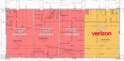 16010-16022 W 65th St, Shawnee, KS à louer Plan d’étage– Image 1 sur 1