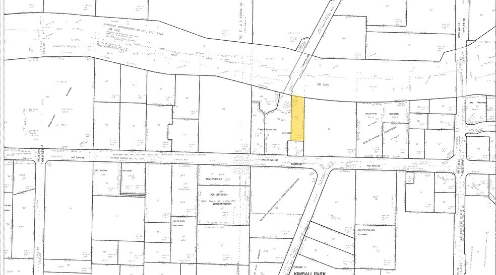 13620 NE 20th St, Bellevue, WA à louer - Plan cadastral – Image 3 sur 8