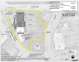 1067 N Davis Rd, Salinas, CA à louer Plan de site– Image 1 sur 32