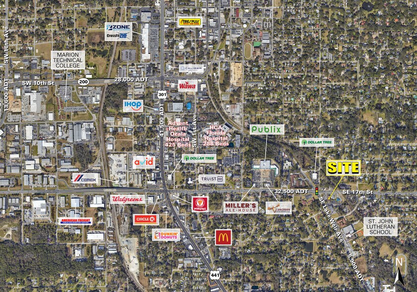 1719 SE Lake Weir Ave, Ocala, FL à louer - Photo de l’immeuble – Image 2 sur 4