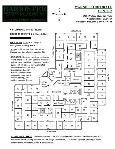 21300 Victory Blvd, Woodland Hills, CA à louer - Plan de site – Image 1 sur 11