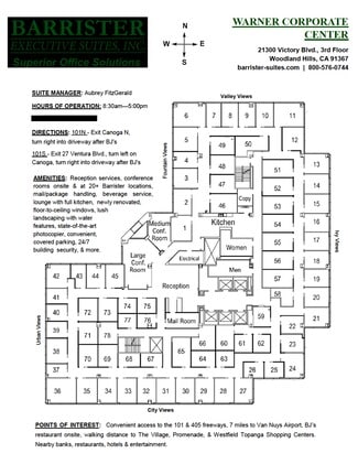 Plus de détails pour 21300 Victory Blvd, Woodland Hills, CA - Bureau à louer