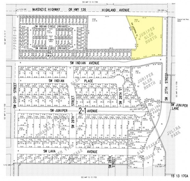 SW 27th St, Redmond, OR à vendre - Plan cadastral – Image 2 sur 2
