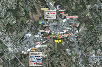 1405 Bypass 72 NE, Greenwood, SC - VUE AÉRIENNE  vue de carte - Image1