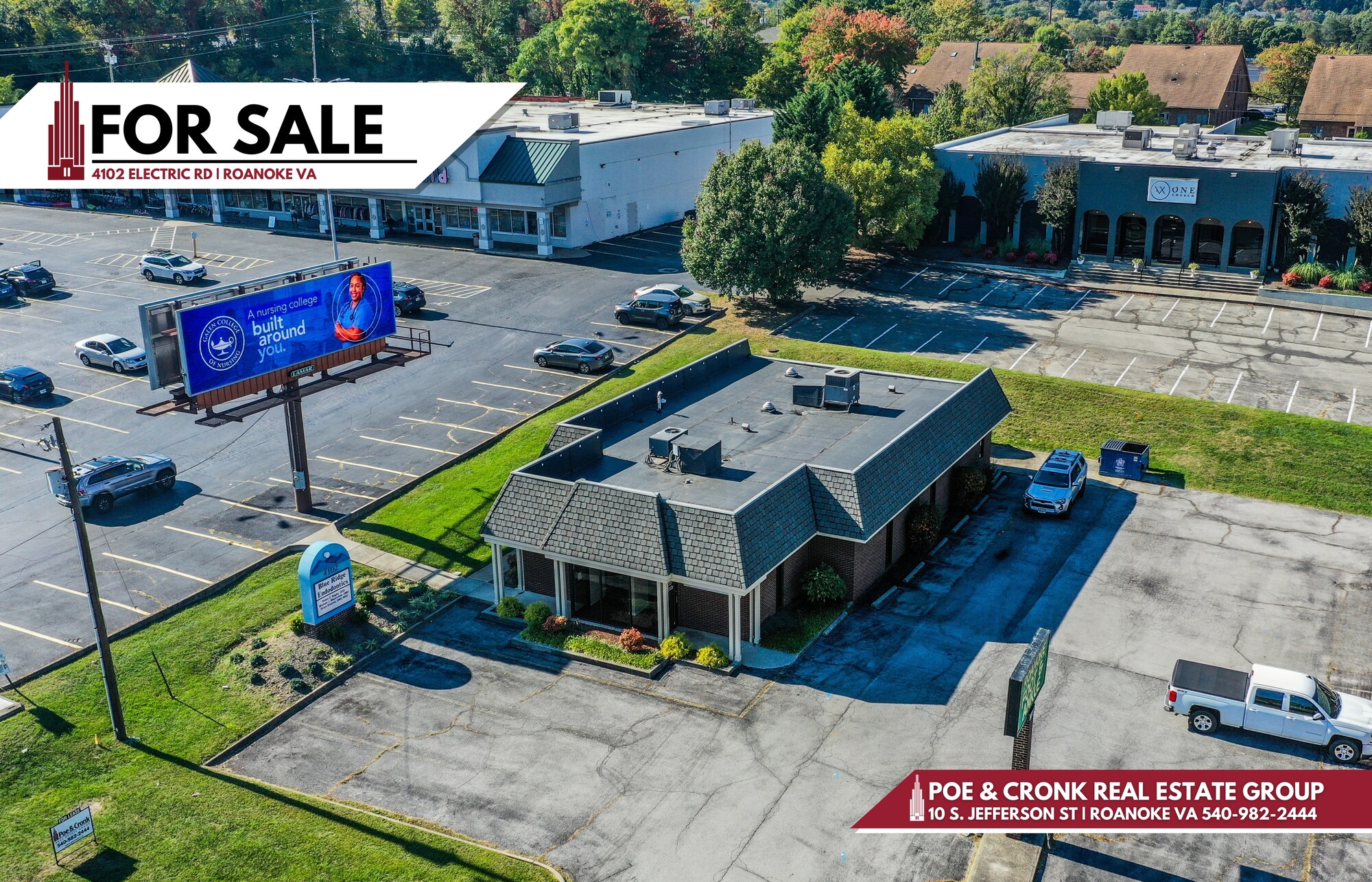 4102 Electric Rd, Roanoke, VA à vendre Photo de l’immeuble– Image 1 sur 12