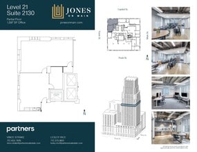 712 Main St, Houston, TX à louer Plan d’étage– Image 1 sur 1