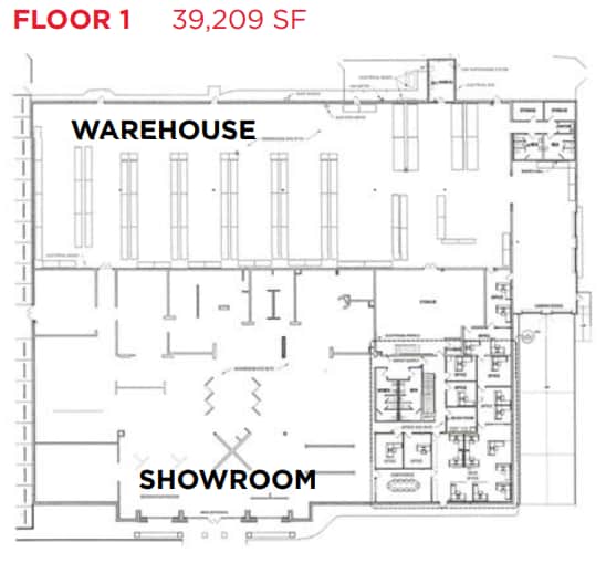 7071 Southwest Fwy, Houston, TX à vendre Plan d’étage– Image 1 sur 2